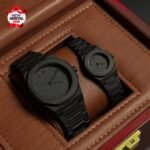 Black Couple Arabic Aura Watch