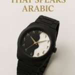 Arabic Aura Marble Watch
