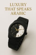 Arabic Aura Marble Watch